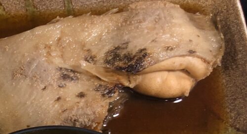 カレイの煮付けの写真